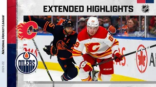 Calgary Flames vs Edmonton Oilers Oct 16, 2021 HIGHLIGHTS