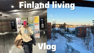 Couple  of days in the life of Nigerian student living in Finland|first day of spring | shopping