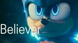 The original Sonic Movie-(Believer) Song-(imagine Dragons)