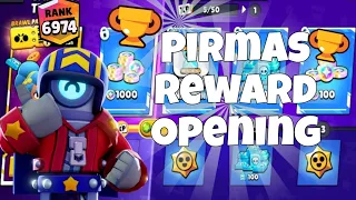 PIRMAS REWARD OPENING! 24 SEASON! Brawl stars Lietuviškai!