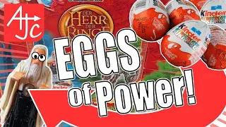 Eggs of Power! Opening 20-year-old Lord of the Rings Kinder Surprise chocolate eggs