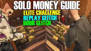 Replay Glitch, Door Glitch, Elite Challenge Cayo Perico Heist SOLO Money Guide GTA Online Update