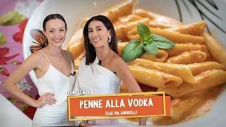 Como fazer Penne alla vodka | Receita Fácil e Rápida | Renata Fontanetti feat. Marília Andriolli