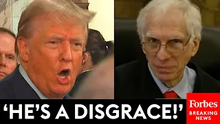 BREAKING NEWS: Trump Viciously Insults NYC Judge Right Outside Courtroom Amidst Civil Fraud Trial