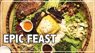 Ethnic Chinese Feast in Yunnan Village 傣族美食