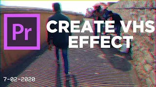 Retro VHS Effect Tutorial (no plugins) | Premiere Pro CC 2020