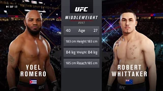 UFC 3 Romero vs Whittaker Online Scrap