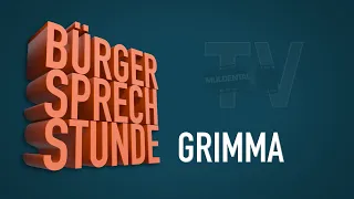 57. Online-Bürgersprechstunde Grimma mit OBM Matthias Berger (06.05.24)