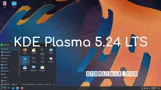 KDE Plasma 5.24 LTS - New Overview effect + Cover and Flip switch effects + Breeze accent color