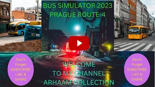 Bus Simulator 2023 Prague Route 4#bussimulator2023 #youtubeshorts #shoaibgaming #viralvideo