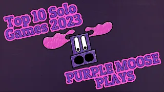 Top 10 Solo Games 2023