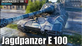 Jagdpanzer E 100 - БОЛЬШОЙ БОСС ЯГА Е100 РВЕТ ВСЁ ЖИВОЕ   World of Tanks