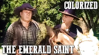 Hopalong Cassidy - The Emerald Saint | EP51 | COLORIZED | William Boyd | Cowboys