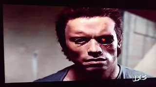 The Terminator (1984) Complete Eye Surgery scene and grabbing more guns before going back out.