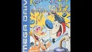 The Ren & Stimpy Show Stimpys Invention Complete Playthrough. Sega Mega Drive (The High Boys Ltd)