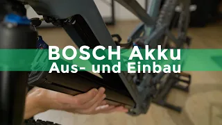 TechHilfe: Bosch E-Bike Akku aus- und einbauen