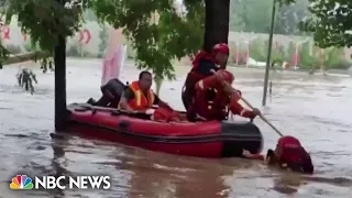 At least 20 dead in flooding around Beijing