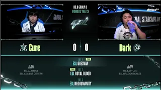 [2023 GSL S2] Ro.8 Group B Match3 Dark vs Cure