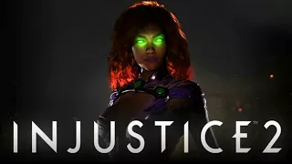 Injustice 2 - Starfire FIRST GAMEPLAY trailer