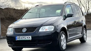 ПРОДАНО✅свіжопригнаний🇪🇺VOLKSWAGEN TOURAN 1.6MPI🔥🔥🔥☎️+380989856654