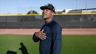 Center Field Drills with Mallex Smith