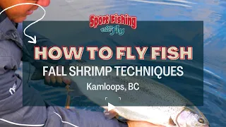 FLY FISHING: FALL SHRIMPING