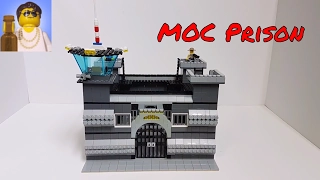 LEGO MOC Prison - Custom Jail Modular Building