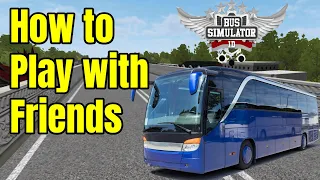 How to Add Friends and Play With Friends in Bus Simulator Indonesia