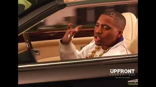 Legendary Rapper Nas (green screen/Hustlers video) rolling in Compton, CA (Upfront)