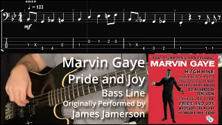 Marvin Gaye - Pride and Joy (Bass Line w/ Tabs and Standard Notation)