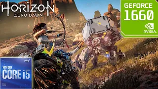 HORIZON ZERO DAWN | i5 10400f GTX 1660 6GB l ALL SETTINGS l 1080p