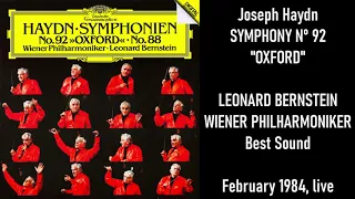 Haydn: Symphony nº 92 In G, "Oxford" - Leonard Bernstein, Vienna Philharmonic Orchestra