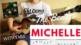 MICHELLE - The Beatles | BASS COVER WITH TAB | Höfner 500/1 CT |