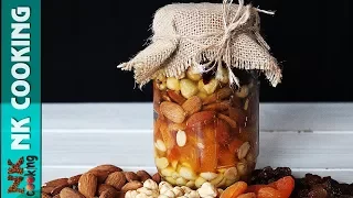 Орехи и Сухофрукты с Мёдом 🍯 Витаминная Смесь 🍯 Идея Подарка 🍯 Рецепты NK cooking