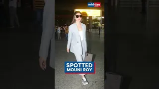 YouTube Shorts | Mouni Roy spotted at the airport