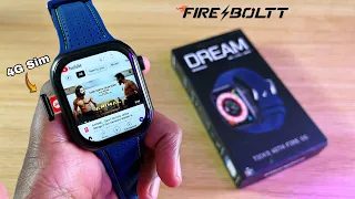 Fire Boltt Dream 🔥 Android 4G Smartwatch | Mini Smartphone in Android Watch