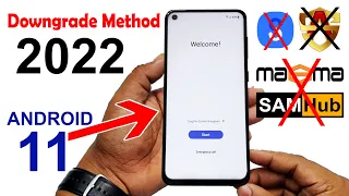 2022 | FRP BYPASS Android 11 All Samsung Galaxy (Downgrade Method)🔥🔥🔥