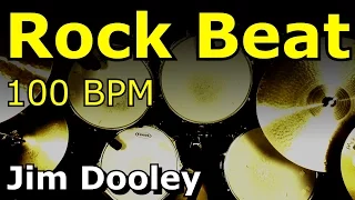 Rock Drum Beat 100 BPM - JimDooley.net