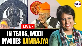 Modi In Tears During Ramrajya Speech I Ram Mandir, Ayodhya & 2024 I Ram Lalla | Barkha Dutt LIVE