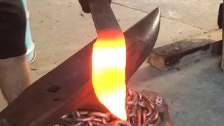 Forging an Apocalypse Kopis Sword | Part 1