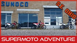 FE501 VS CRF450X | Supermoto Battle