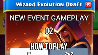 How to play Wizard Evolution Draft  Challange 👑🧙‍♂️🔥#clashroyale #youtubeshorts #shorts #cr #capcut