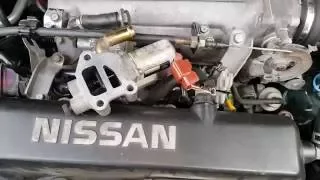 Базовая настройка КХХ (клапана холостого хода) Nissan Primera