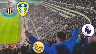 LEEDS AWAY END TAUNTS NEWCASTLE FANS!😂 Newcastle United 0-0 Leeds United | Premier League 2022/23