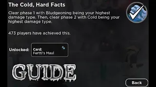 The Cold, Hard Facts GUIDE (Fertti's Maul) | Rogue Nightmare