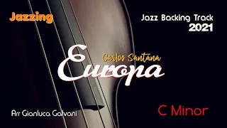 New Backing Track 2021 EUROPA (Cm) Carlos Santana Play Along Electric Guitar Lead Trumpet Sax Piano