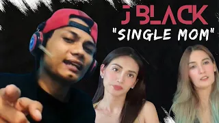 First time reaction to J BLACK's "SINGLE MOM" | Very relevant and very true message! | 🥰