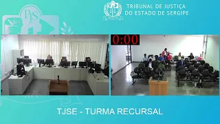 Sessão por Videoconferência da 1ª Turma Recursal do TJSE - 11/05/2023