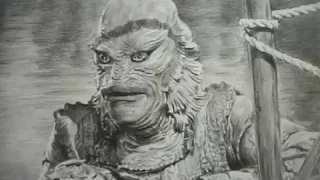 Drawing the Creature from the Black Lagoon } Mr. Markzilla Artist