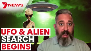 UFO taskforce announced by Pentagon | Jeremy Corbell LIVE interview | 7NEWS